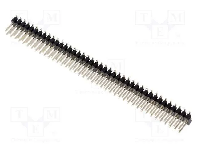 Barra de pinos, pinos, macho, PIN: 80, verticais,.