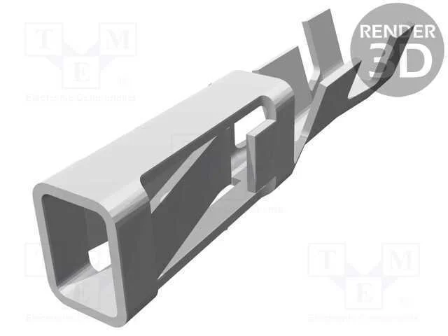 Contacto, f&ecirc;mea, dourado, 0,3&divide;0,9mm2, 22AWG&divide;18AWG.