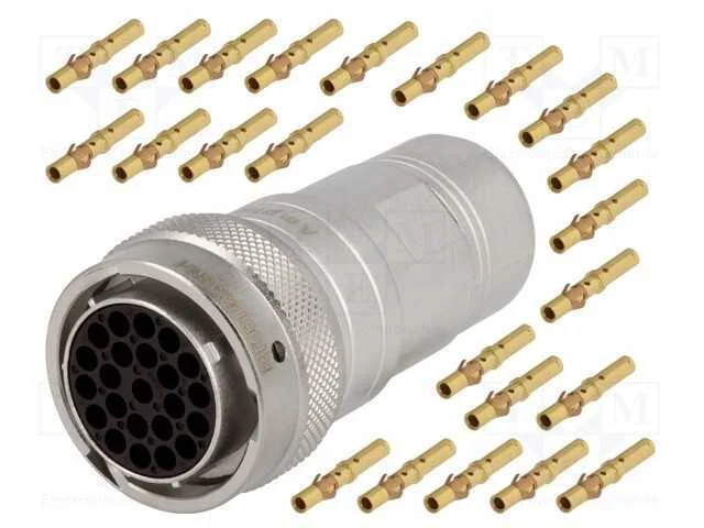 Conector: redondos, RT360, ficha, fêmea, cerrar, .