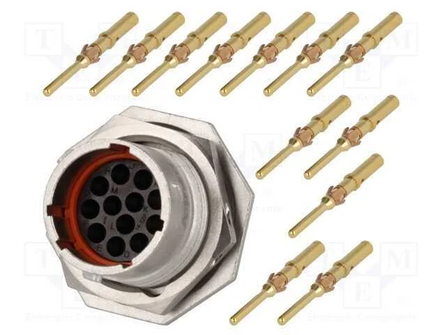 Conector: redondos, RT360, tomada,ficha, macho, c.
