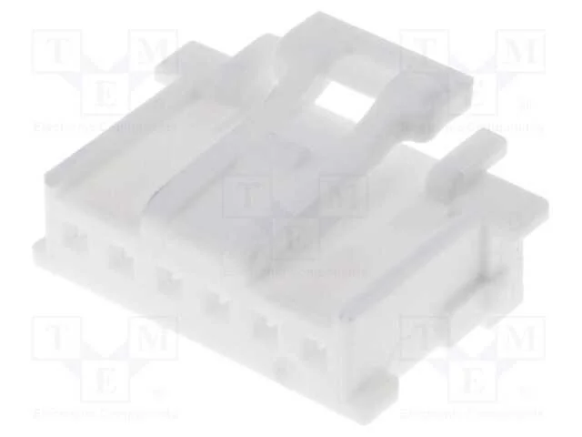 Ficha, fio-placa, f&ecirc;mea, MicroClasp, 2mm, PIN: 6,.