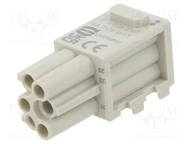 Conector: HDC, módulo, fêmea, Han-Modular Domino,.