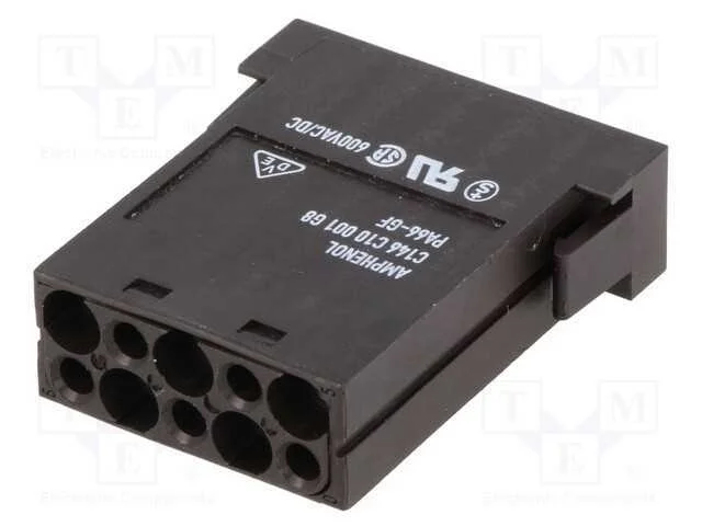 Conector: Hdc, Módulo, Fêmea, C146,Heavymate M, Pin: 10, 400v