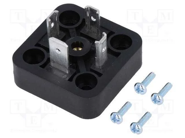 Conector: de v&aacute;lvulas, tomada, formato A, 18mm, m.