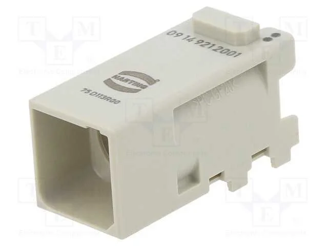 Conector: HDC, módulo, macho, Han-Modular Domino,.