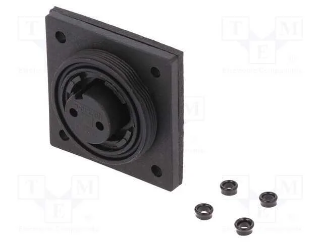 Conector: redondos, tomada, fêmea, PIN: 2, rosca .