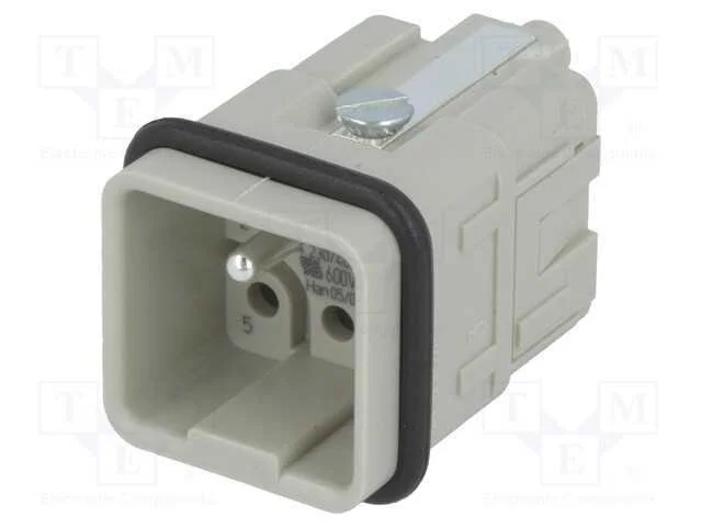 Conector: HDC, inserto de contatos, macho, Han Q,.