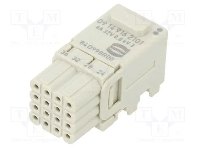 Conector: HDC, módulo, fêmea, Han-Modular Domino,.