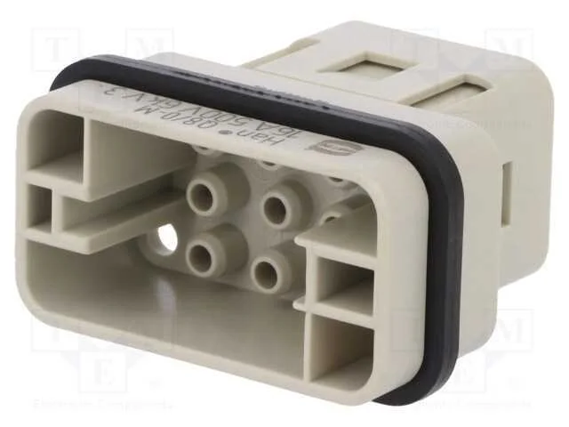 Conector: HDC, inserto de contatos, macho, Han Q,.