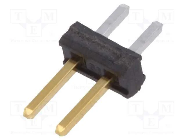 Barra de Pinos, Fio-Fio/Placa, Macho, Milli-Grid, 2mm, Pin: 2, Tht