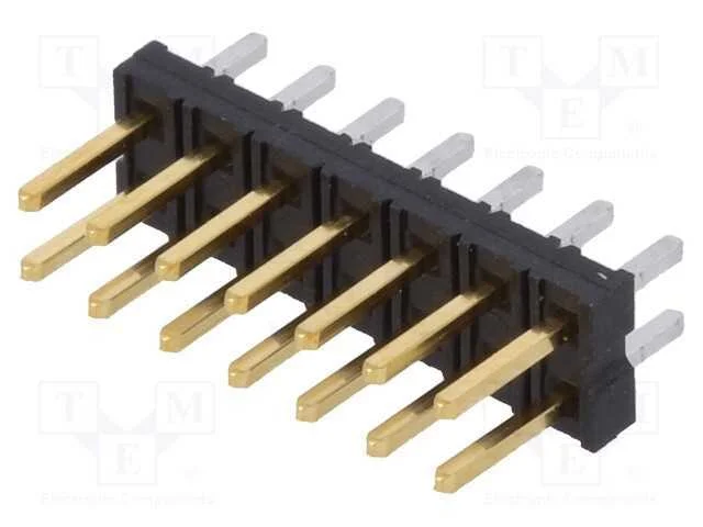 Barra de Pinos, Fio-Fio/Placa, Macho, Milli-Grid, 2mm, Pin: 14, Tht