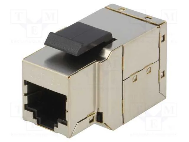 Tomada, conector, Cat: 6a, blindadas,Keystone, Si.