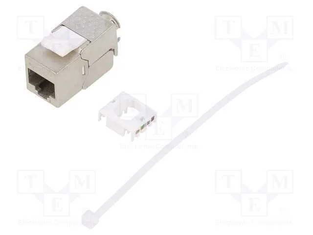 Tomada, RJ45, Cat: 6a, blindadas,Keystone,PoE++, .
