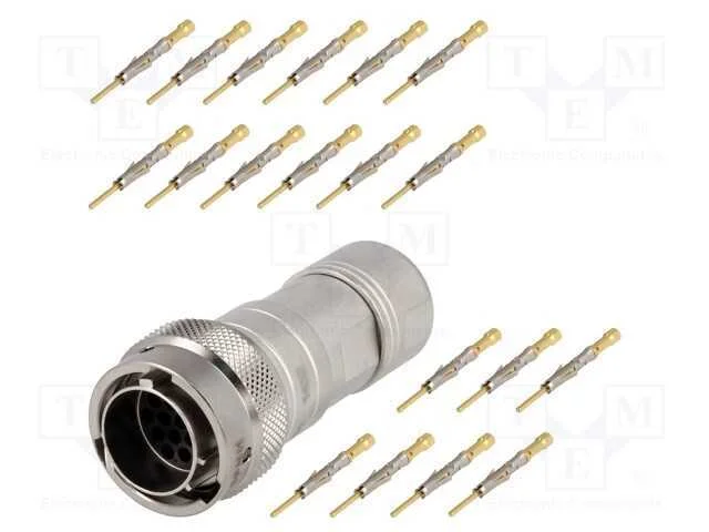 Conector: redondos, RT360, ficha, macho, cerrar, .