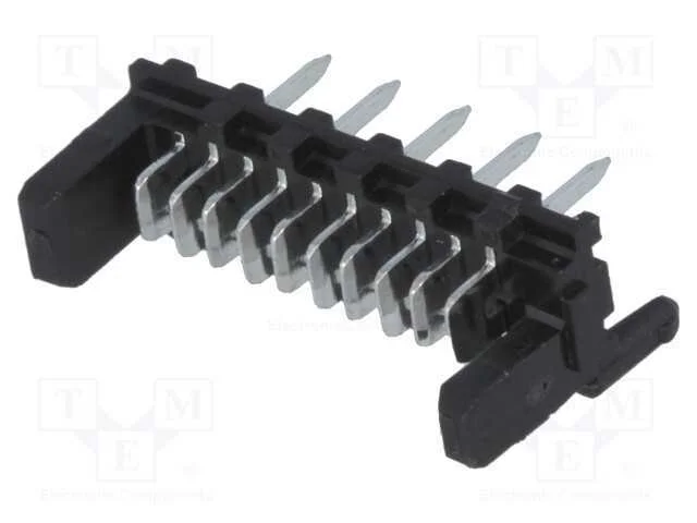Tomada, fio-placa, macho, PIN: 10, 1,27mm, THT, P.