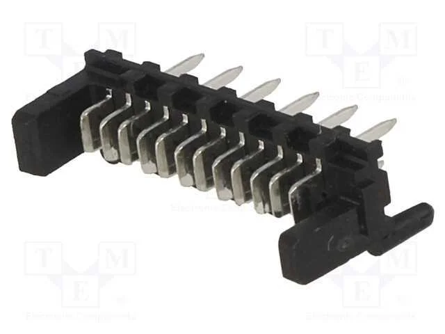 Tomada, Fio-Placa, Macho, Pin: 12, 1,27mm, Tht, Picoflex, 1,2a, 250v