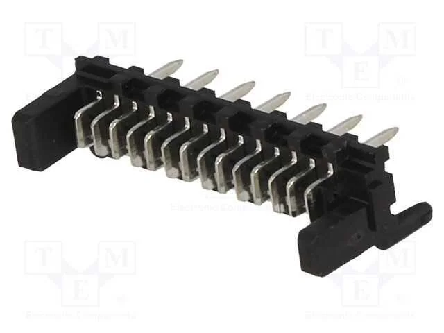 Tomada, Fio-Placa, Macho, Pin: 14, 1,27mm, Tht, Picoflex, 1,2a, 250v