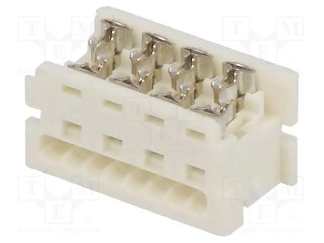 Ficha, Fio-Placa, Fêmea, Pin: 8, 1,27mm, Idc, para Fita, Picoflex