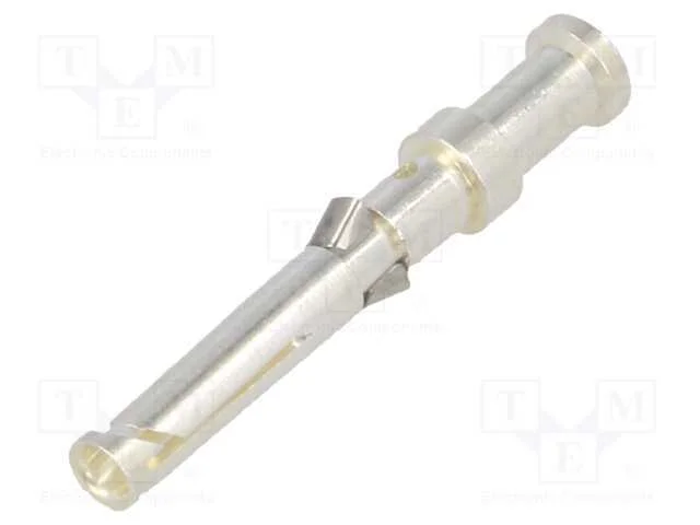 Contacto, Fêmea, Liga em Cobre, Prateado, 0,5mm2, Han D, Cerrar