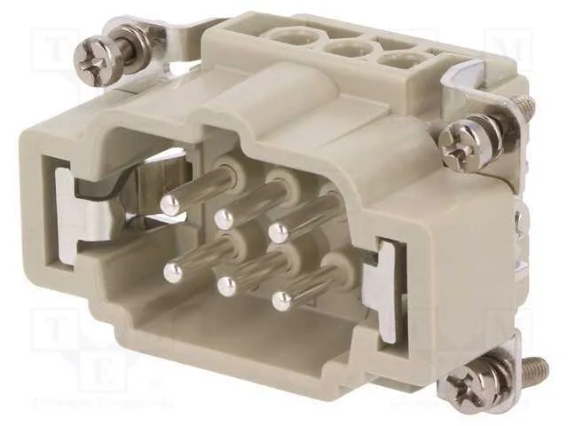 Conector: HDC, inserto de contatos, macho, DE, PI.
