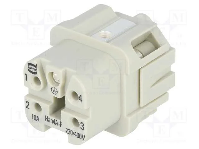 Conector: HDC, inserto de contatos, fêmea, Han A,.