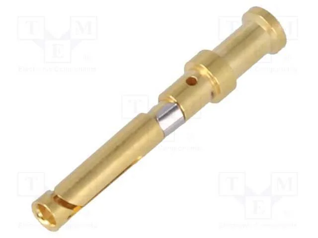Contacto, fêmea, liga em cobre, niquelado,dourado.