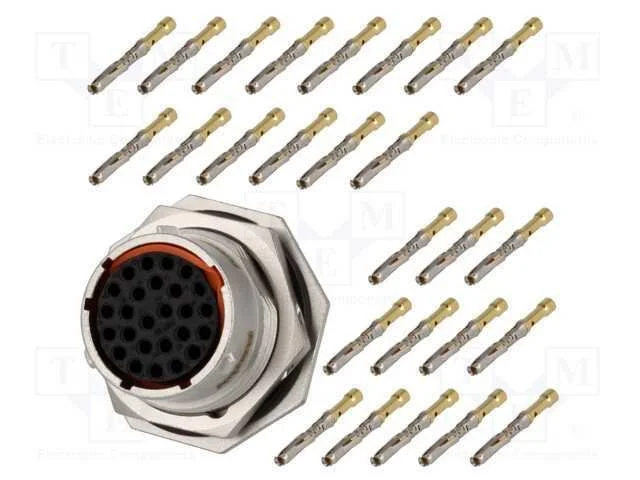 Conector: redondos, RT360, tomada,ficha, fêmea, c.