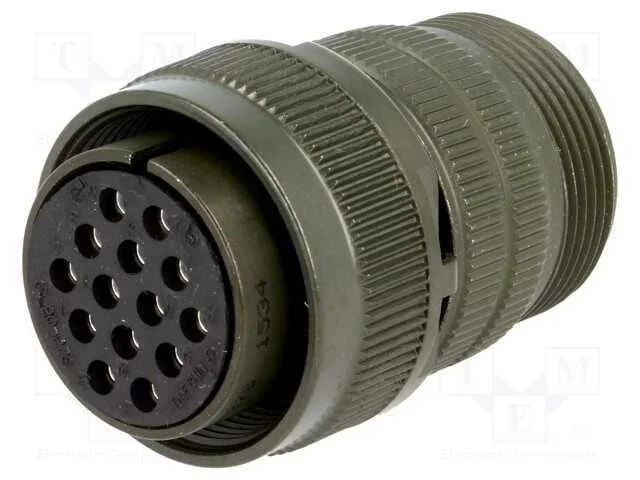 Conector: Redondos, Tamanho 20, Ms/Ds, Liga de Alum&iacute;nio, Ficha