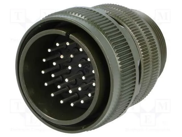 Conector: redondos, tamanho 28, MS/DS, liga de al.