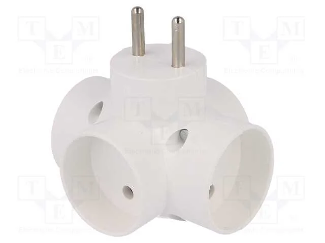 Conector: de alimentação, multiplicador, 2P, Vers.