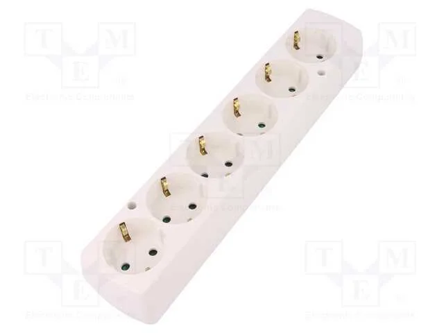 Conector: de alimentação, fêmea, multiplicador, 2.