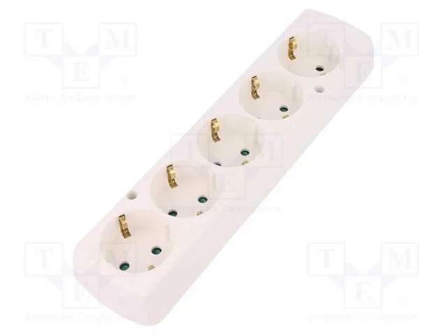 Conector: de alimentação, fêmea, multiplicador, 2.