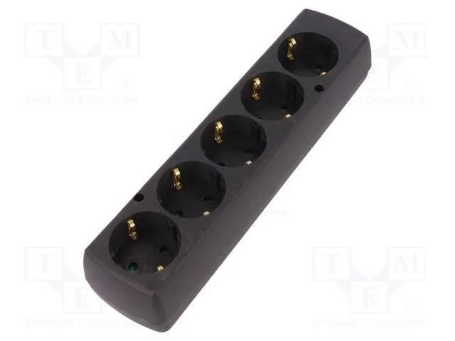 Conector: de alimentação, fêmea, multiplicador, 2.