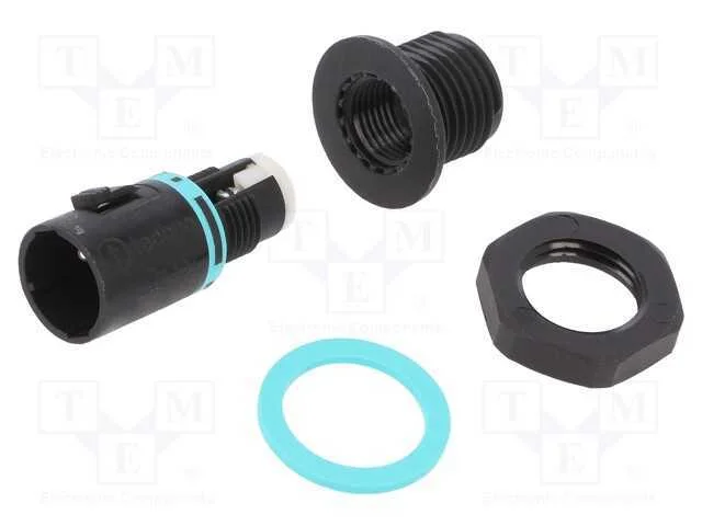 Conector: de alimentação, terminal parafusado, ma.