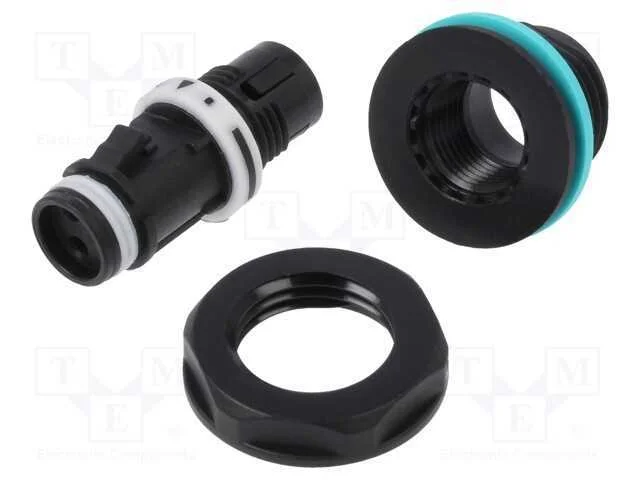 Conector: de alimentação, terminal parafusado, fê.