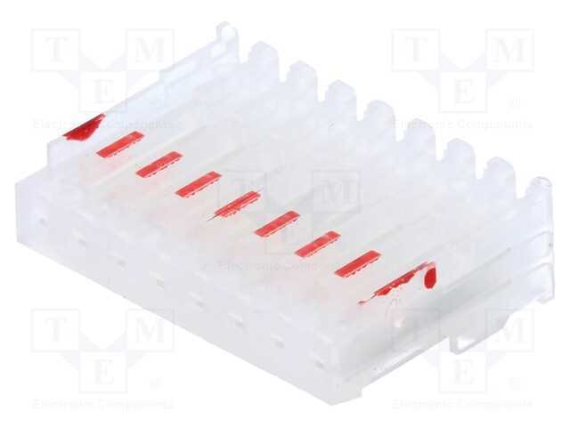 Ficha, Fio-Placa, Fêmea, Pin: 8, Ponta, 2,54mm, Idc, com Cabo, 22awg