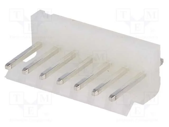 Tomada, Fio-Placa, Macho, 3,96mm, Pin: 7, Tht, 250v, 7a, Estanhado