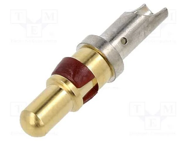 Contacto, macho, dourado, 12AWG, 20A