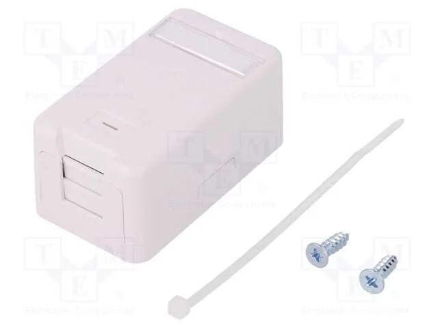 Tomada, carca&ccedil;a RJ45, Keystone,n&atilde;o blindados, bra.