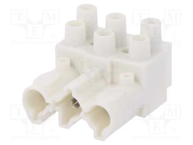 Conector: Bloco terminal separável, terminal para.