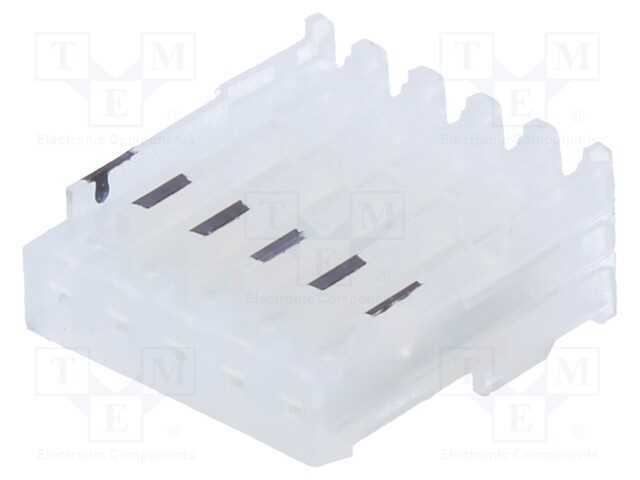 Ficha, Fio-Placa, Fêmea, Pin: 5, Ponta, 2,54mm, Idc, com Cabo, 24awg