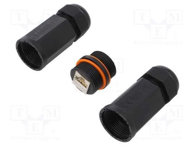 Tomada, conector, Cat: 6a, blindadas, Sistema: 8p.