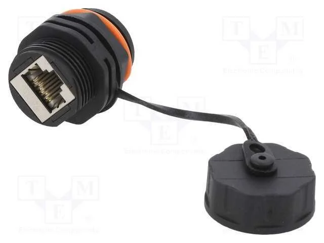 Tomada, conector, Cat: 6a, blindadas, Sistema: 8p.
