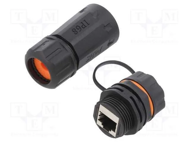 Tomada, conector, Cat: 6a, blindadas, Sistema: 8p.