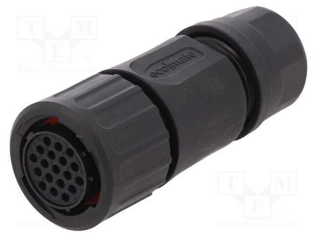 Conector: redondos, ecomate Aquarius, ficha, fême.