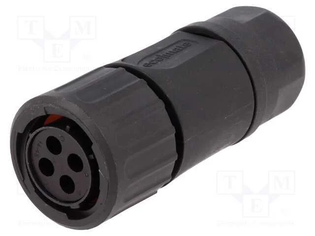 Conector: redondos, ecomate Aquarius, ficha, fême.