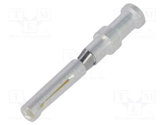 Contacto, Fêmea, Liga em Cobre, Prateado, 0,75mm2, Han D, Cerrar