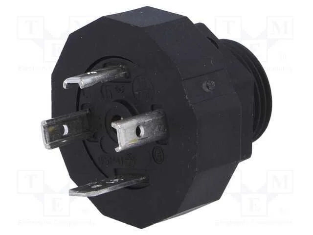Conector: de válvulas, tomada, formato A, 18mm, m.