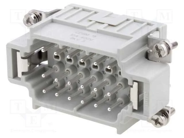Conector: HDC, macho, CDS, PIN: 18, 18+PE, tamanh.