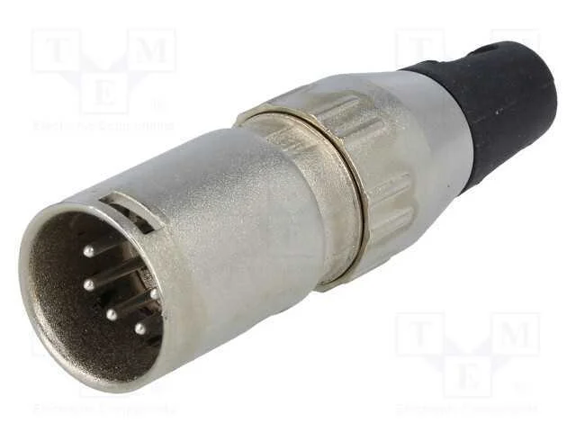 Ficha, Xlr, Macho, Pin: 5, Simples, com Cabo, Solda, Contatos: Latão